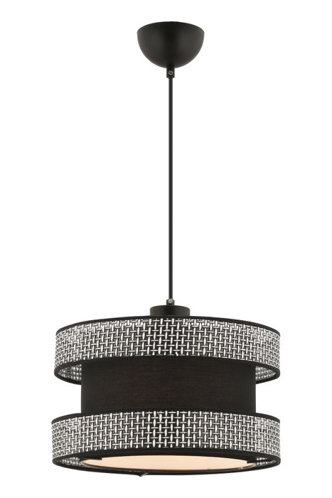 Opviq Halo Lámpara de Araña Gris y Negro Opviq Halo Lámpara de Araña Gris y Negro